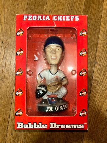 JOE GIRARDI PEORIA CHIEFS BOBBLEHEAD BOBBLE DREAMS O'BRIEN AUTOMOTIVE 2002 Cover
