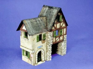Diorámica personalizada 1/35 posada típica alemana pequeña posada/hotel Segunda Guerra Mundial Pt.2 CD-1120 - Imagen 1 de 1