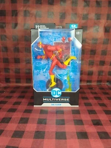 NUOVO DC Multiverse The Flash Superman serie animata 7 pollici action figure McFarlane - Foto 1 di 7