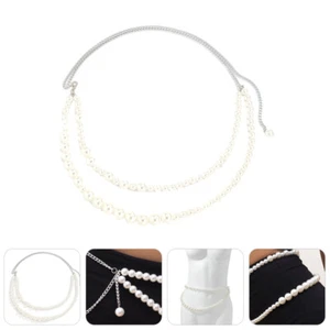 Adjustable Waist Beads Decorative Chain Belt Bikini Chain Waist Chain - Picture 1 of 12