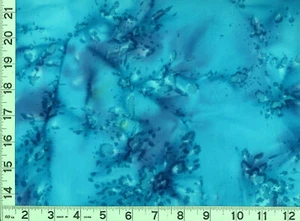 Light Dark Teal Purple Salt Tie Dye Blender Quilting Sewing Fabric by Yard #1036 - Picture 1 of 1