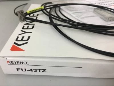KEYENCE FU-43TZ Fiber Optic Sensor  FU43TZ Cable New In Box Free Shipping - Image 1 of 2