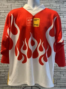 SWITZERLAND NATIONAL TEAM ICE HOCKEY SHIRT JERSEY OCHSNER SIZE S ADULT - Picture 1 of 7