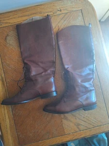 Bonito par limpio de botas de montar Sudini para mujer color tostado talla 8  - Imagen 1 de 8