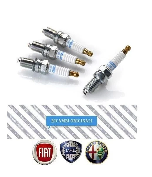 4 Bujías Originales FIAT 46750545 Fiat Lancia Ford Chevrolet Suzuki Opel Foto 1 de 1