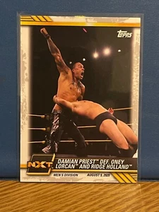 2021 Topps WWE NXT Damian Priest Def. Oney Lorcan and Ridge Holland #53 - Picture 1 of 2