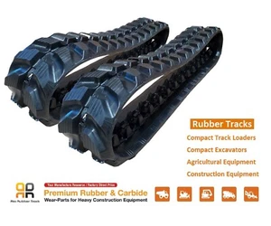 2  Rubber Track 180x72x37 fits Yanmar B07 B08  EXCAVATOR - Picture 1 of 3
