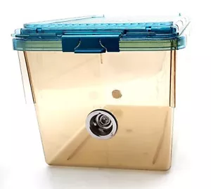 One Cage Mouse / Rodent Cage Micro-Isolator System W/Filter Top 12.5 x 8 x 7.75" - Picture 1 of 4