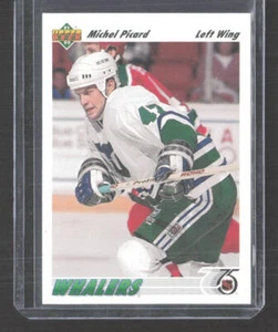 Upper Deck 1991-92 Upper Deck #48 Michel Picard Hartford Whalers Rookie - Picture 1 of 2