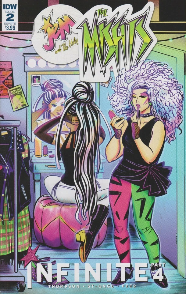 IDW Issue 2 Cover B  Jem and the Misfits Infinite Part 4  (Comic: Jem and the Mi - Image 1 of 1