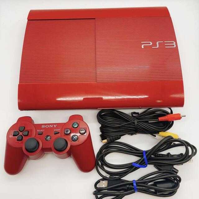 Sony Playstation 3 (PS3) Scarlet Red LIMITED EDITION – RetroPixl