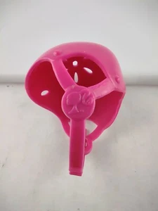 Barbie Doll Bike/Bicycle/Scooter/skateboard Pink Helmet With Chin Strap - Picture 1 of 7