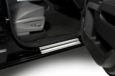 Putco 95173 Stainless Steel Door Sills for Chevy Silverado & GMC Sierra Crew Cab Foto 1 de 2