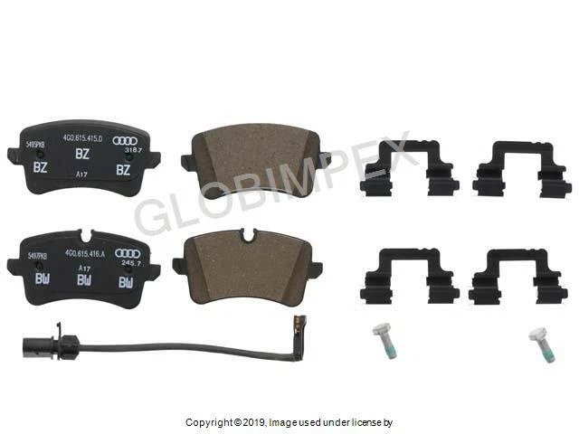 AUDI A6 QUATTRO A7 QUATTRO (2014-2018) Brake Pad Set REAR GENUINE + WARRANTY - Image 1 of 1