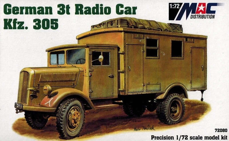 MAC 72080 - Opel German 3t Radio Car Kfz 305 - 1:72 - Bild 1 von 1