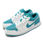 Nike Air Jordan 1 Low Aquatone White Blue Men AJ1 Casual Lifestyle 553558-174