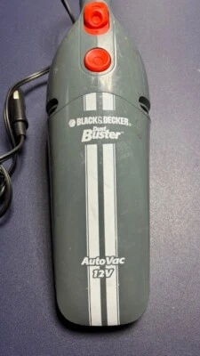 Black & Decker AV1500 12V DustBuster Car Auto Vacuum, clean with attachment - Image 1 of 4