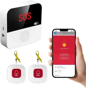 Notrufknopf Für Senioren Notruf Armband Hausnotruf Notfallknopf Mobiler Alarm - Bild 1 von 6