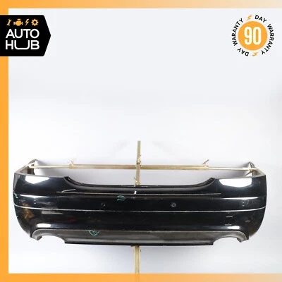07-09 Mercedes W221 S550 S450 AMG Sport Rear Bumper Cover Assembly Black OEM - Image 1 of 4