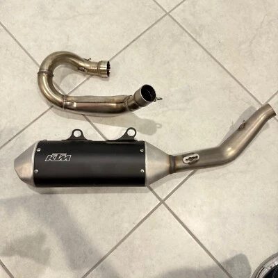 Ktm Husqvarna Gas Gas A47005079033 + A48005007033 ESCAPE COMPLETO 450 sxf 450 smr Foto 1 de 4