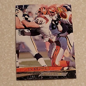 1993 FLEER ULTRA FOOTBALL CARD SET BREAK TIM KRUMRIE #60 - Picture 1 of 2