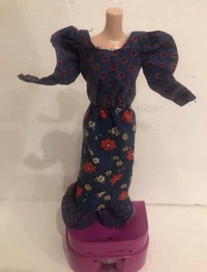 Best Buy Mod Era Dress #3343 Raining Flowers Vintage 1973 - Picture 1 of 3