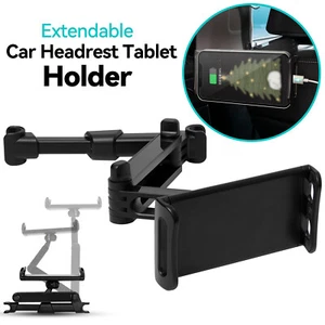 360° Car Headrest Holder - Car Back Seat Headrest for Tablet Phone Mount Stand / - Picture 1 of 13