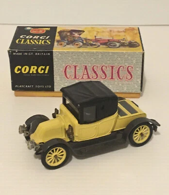 CORGI CLASSICS 9013 1910 RENAULT 12/16 1/43 SCALE. MADE IN GT BRITAIN. - Image 1 of 4