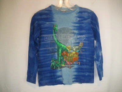 Youth Cartoon Network Scooby -Doo Blue Cotton LS T-Shirt sz YL(7)  - Image 1 of 3