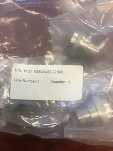 M85049/82-22N02 3 Pc Lot - Picture 1 of 2