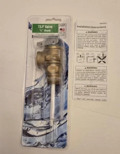T & P Valve 5/8" Shank Made In the USA 10010280 - Picture 1 of 5