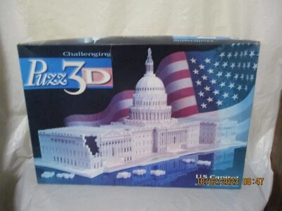 De colección 1994 Puzzle Desafiante 3D Respaldo de Espuma 718 Piezas Nuevo Caja Abierta/Sellado Foto 1 de 4