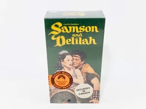 Samson & Delilah VHS Cassette, Hedy Lamarr, 1949, Factory Sealed, New - Foto 1 di 2