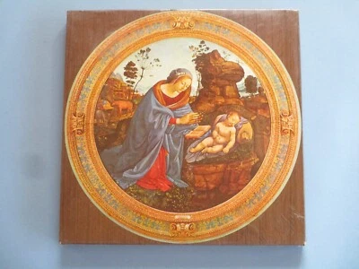 200 Piece 1966 Springbok Wood Puzzle. Sealed. Adoration of the Child. - Image 1 of 4