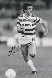 Frank McGarvey signed 12x8” Celtic Photo / Proof / COA - Picture 1 of 3