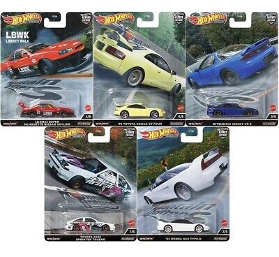 Hot Wheels Premium 2022 Car Culture  Mountain Drifters  Set Of 5 Cars In Stock • 42.99$