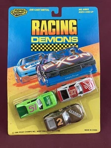 Road Champs Racing Demons 3 Car Set Slice Jag/Dr Pepper 280Z/Pirelli 924 NIB - Picture 1 of 10