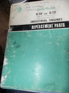 LIBRO DE REPUESTOS DE MOTORES INDUSTRIALES NORTON VILLIERS C10/C,12 1967... - Imagen 1 de 1