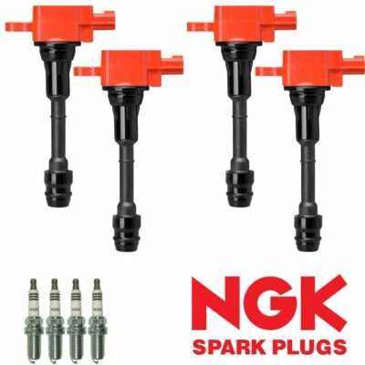 Bobina de encendido Energy y bujía de iridio NGK para Nissan Altima UF350 2002-07 Foto 1 de 4