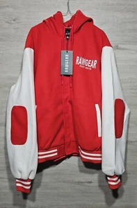 NWT RAW GEAR MENS LARGE VARSITY JACKET HOODIE- MODEL RG547 2022 RELEASE - Picture 1 of 4
