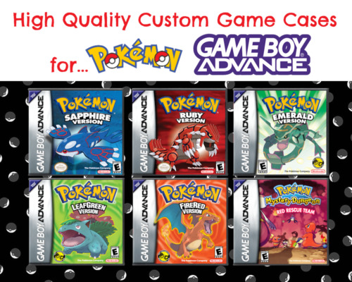 GBA Game Cartridge Video Game Console Card Pokemon Adventure Red Yellow  Blue Green English Version Collection Gifts Toys