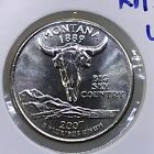 USA 1/4$ 2007 D 50 State Quarters Program Montana KM#396 CuNi UNC