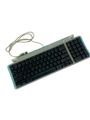 Apple iMac G3 Bondi Blue USB Keyboard 1998 WORKS - Image 1 of 4