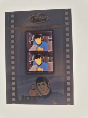 Star Trek The Complete Animated Adventures Micro-Cels MC8 The Magicks of Megas  - Image 1 of 3