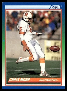 1990 Score Chris Mohr Rookie Tampa Bay Buccaneers #363 - Picture 1 of 2