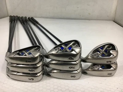 Callaway X-22 Iron Set 8pcs 5-9.P.A.S JV X Series 60i Japan Spec Flex R - Image 1 of 4