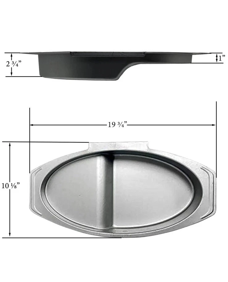 Masterbuilt LARGE Water Bowl for 40-inch Electric Smokers 9007180374