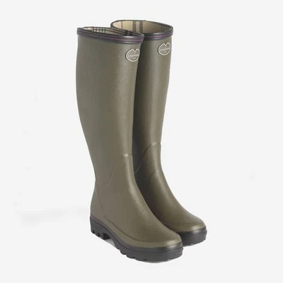 Le Chameau Giverny Gummistiefel mit hohem Schaft für Damen in grün - 38 - Bild 1 von 4