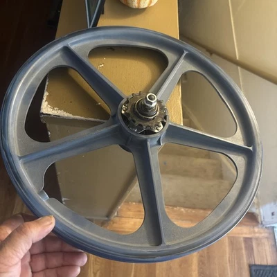 老式 NOS Skyway Tuff Wheel Il 蓝色老式 BMX Mag 20 英寸套装奥德赛座椅 — 第 1/4 张图片