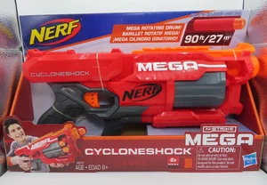 NEW - NERF N-STRIKE Mega Cycloneshock Blaster A9249 - NEW - Picture 1 of 15